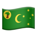 Flag Cocos Keeling Islands Emoji Apple