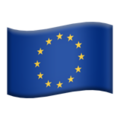 Flag European Union Emoji Apple