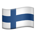 Flag Finland Emoji Apple