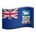 Flag Falkland Islands Emoji Apple
