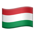 Flag Hungary Emoji Apple