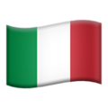 Flag Italy Emoji Apple