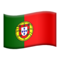 Flag Portugal Emoji Apple