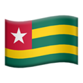 Flag Togo Emoji Apple
