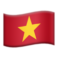 Flag Vietnam Emoji Apple