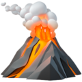 Volcano Emoji Apple