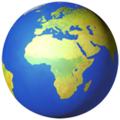 Globe Showing Europe Africa Emoji Apple