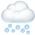 Cloud With Snow Emoji Apple