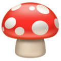 Mushroom Emoji Apple