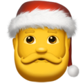 Santa Claus Emoji Apple