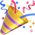 Party Popper Emoji Apple