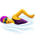 Woman Swimming Emoji Apple