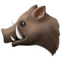 Boar Emoji Apple
