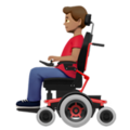 Man In Motorized Wheelchair Emoji Apple