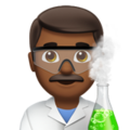 Man Scientist Emoji Apple