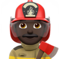 Man Firefighter Emoji Apple