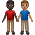 Men Holding Hands Emoji Apple