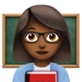 Woman Teacher Emoji Apple