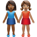 Women Holding Hands Emoji Apple