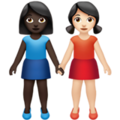 Women Holding Hands Emoji Apple