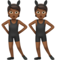 People With Bunny Ears Emoji Apple
