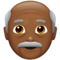 Old Man Emoji Apple