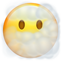 Face In Clouds Emoji Apple