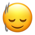 Head Shaking Vertically Emoji Apple