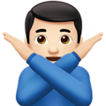Man Gesturing No Emoji Apple