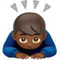 Man Bowing Emoji Apple