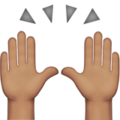 Raising Hands Emoji Apple