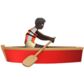 Person Rowing Boat Emoji Apple