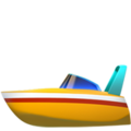 Speedboat Emoji Apple