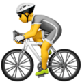 Person Biking Emoji Apple