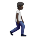 Person Walking Facing Right Emoji Apple
