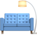 Couch And Lamp Emoji Apple
