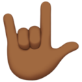 Love You Gesture Emoji Apple