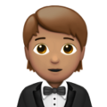 Person In Tuxedo Emoji Apple