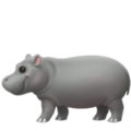 Hippopotamus Emoji Apple