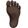 Foot Emoji Apple