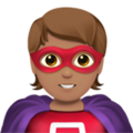 Superhero Emoji Apple