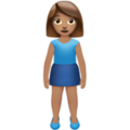 Woman Standing Emoji Apple