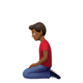 Man Kneeling Emoji Apple