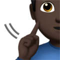 Deaf Man Emoji Apple