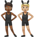 People With Bunny Ears Emoji Apple