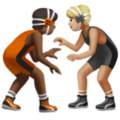 People Wrestling Emoji Apple