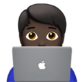 Technologist Emoji Apple