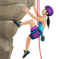 Woman Climbing Emoji Apple