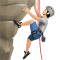 Person Climbing Emoji Apple