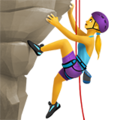 Woman Climbing Emoji Apple